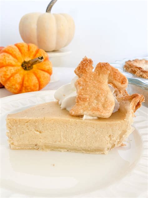 How To Make A Wonderful White Pumpkin Pie Elle Jay At Home