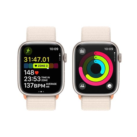 Apple Watch Series Gps Mm Starlight Aluminum Case With Starlight