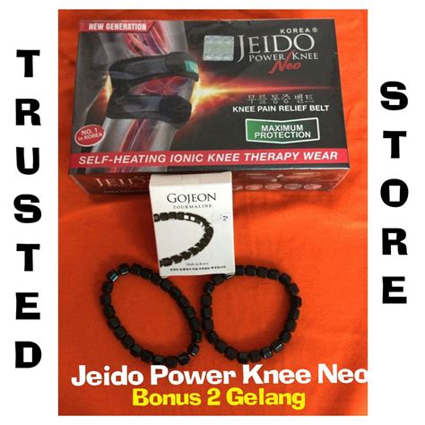 Jual Jeido Power Knee Neo Terapi Lutut Original Korea Shopee