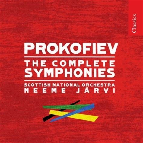 Prokofiev The Complete Symphonies Neeme Jarvi Prokofiev Sergei