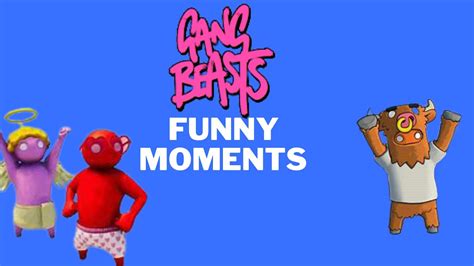 Gang Beasts Funny Moments Ooga Booga Superhero Demon And Funny