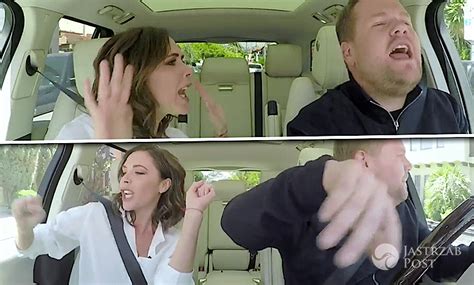 Victoria Beckham szaleje w Carpool Karaoke Zaśpiewała wielki przebój