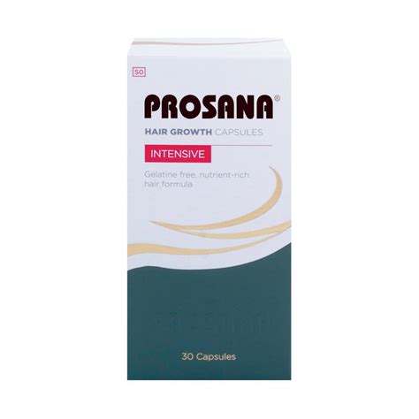 Prosana Hair & Nail Booster Intensive 30 Tablets - Med365