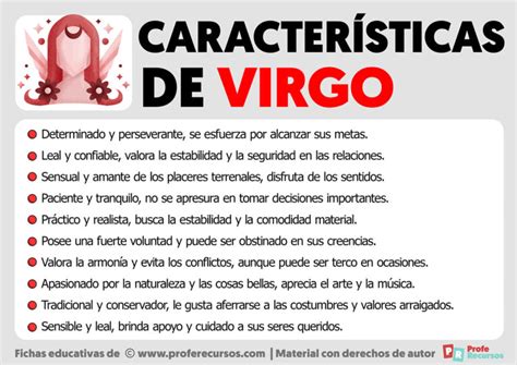 Caracter Sticas De Virgo