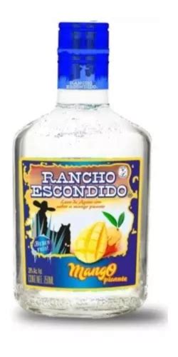 Licor De Agave Rancho Escondido Mango Pican 750 Ml MercadoLibre