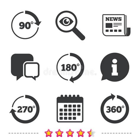 Circle Degrees Stock Illustrations 5308 Circle Degrees Stock