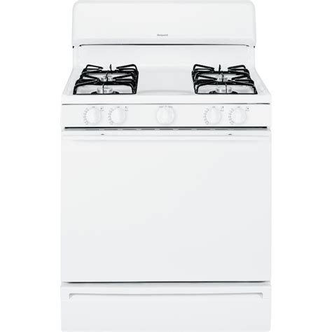 Hotpoint 30 In 4 Burners 48 Cu Ft Freestanding Natural Gas Range