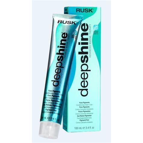 Rusk Deepshine Pure Pigments Conditioning Cream Hair Color Brilliant