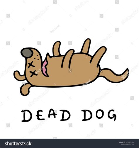 Dead Dog Clipart