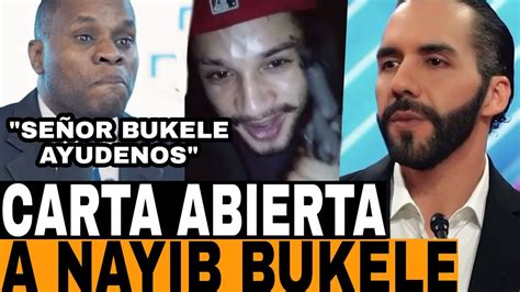 DIOS MIO EL PERIODISTA RAMÓN TOLENTINO ENVÍA CARTA A NAYIB BUKELE