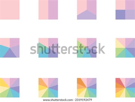 square chart vector image clipart stock vector royalty