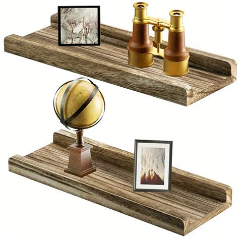 Rustic Solid Wood Wall Shelves Floating Shelves Bathroom Temu Canada