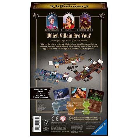 Disney Villainous Expansion Pack Despicable Plots Board Game