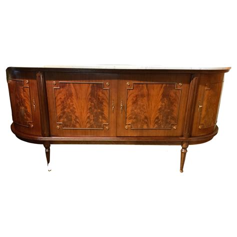 French Louis Xvi Style Mahogany Sideboard By Jansen At Stdibs