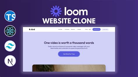 Loom Website Clone Contact Form Next Js 14 React TailwindCSS