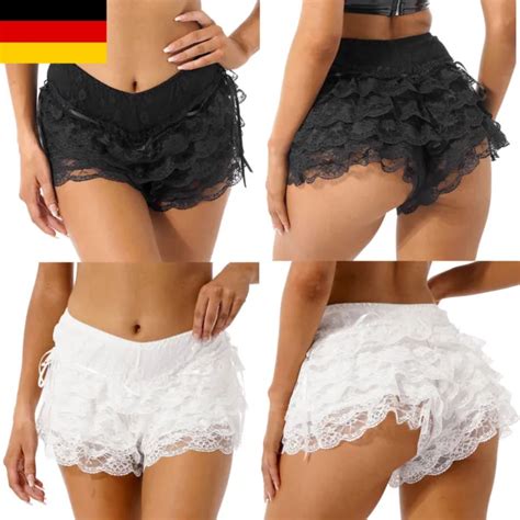 De Spitze Unterw Sche Bloomers Shorts R Schen Layered Frill H Schen