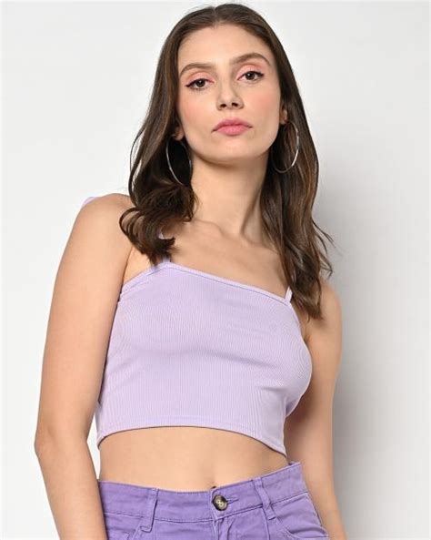 Buy Strappy Crop Top Online At Best Prices In India Jiomart