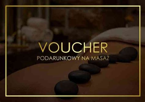 Voucher na Masaż Relaksacyjny Niska cena na Allegro pl