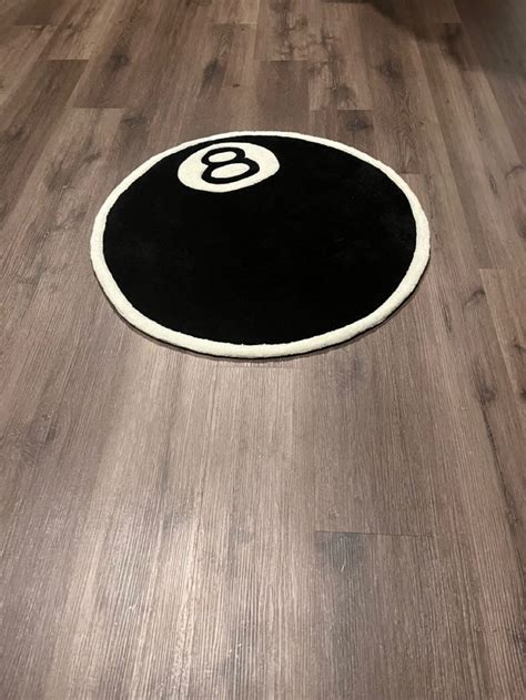 Stussy 8ball Rug Cool Room Decor Mens Bedroom Decor Room Carpet