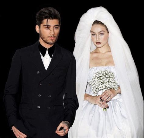 Gigi Hadid And Zayn Malik Wedding Photos