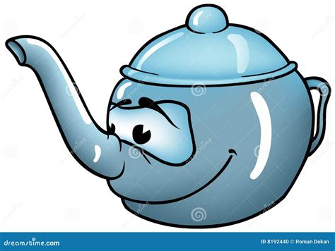 Teapot Stock Vector Illustration Of Cartoons Isolated 8192440