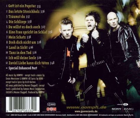 Oomph!: Glaube Liebe Tod (CD) – jpc