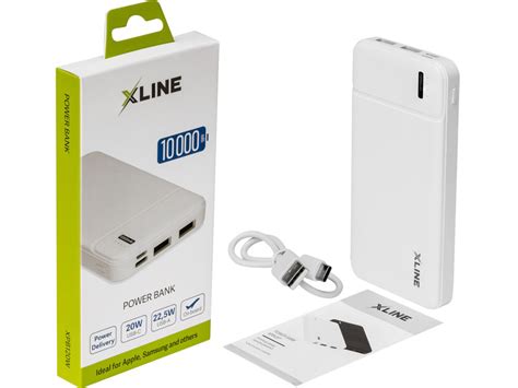 Xline Xpb W Mah W Bia Y Powerbank Niskie Ceny I Opinie W