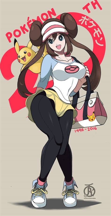 Pokemon Pikachu And Rosa By Pokeash500 On Deviantart