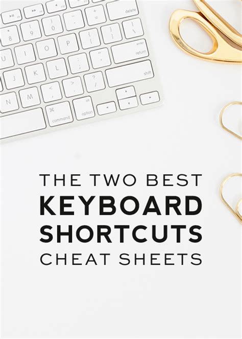 Best Keyboard Shortcuts Cheat Sheets