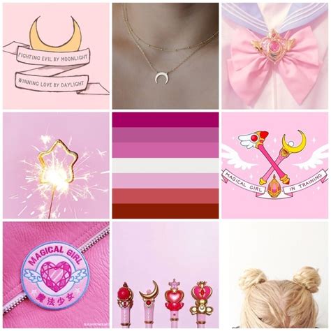 Ella On Tumblr Lesbian Sailor Moon Magical Girl Moodboard For Anonymous