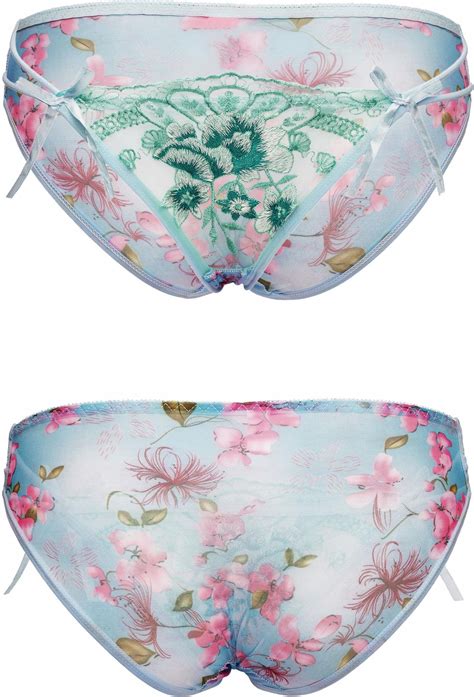 Le Cabaret Lingerie Erotyczne Majtki Koronkowe Z Haftem Biały Ceneo pl