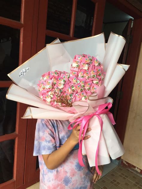 Yupi Love Bouquet D Buket Permen Ide Hadiah Bunga Kertas