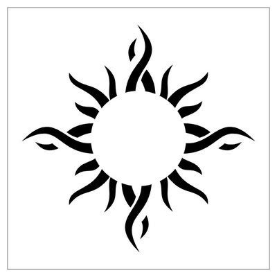 Tribal Sun - ClipArt Best