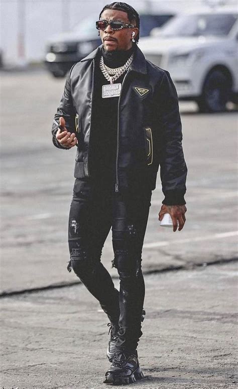 Pin By Christopher On Fashion Black Outfit Men Street Fashion Men Streetwear Black Men