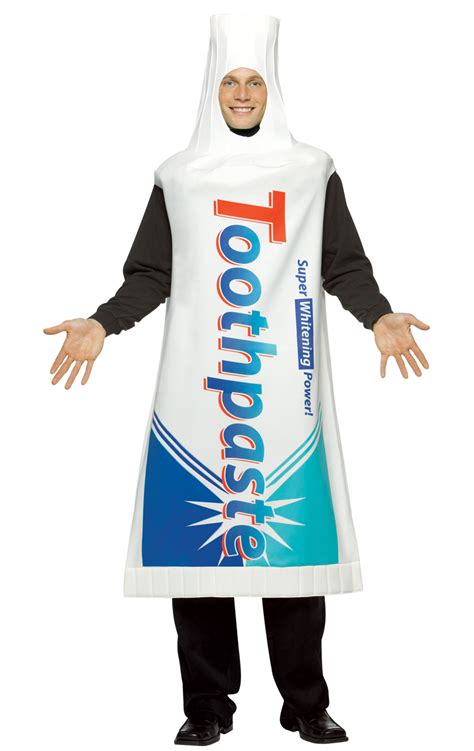 Adult Toothpaste Costume