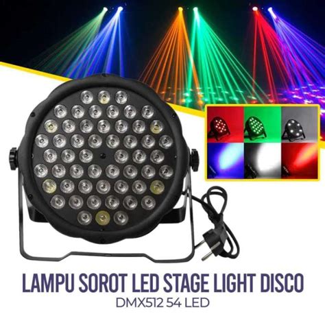 Promo Lampu Panggung Led Par Mata Parled Rgb Diskon Di Seller