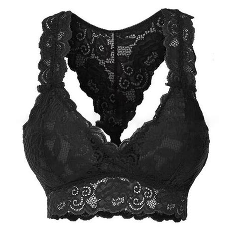 Soutien Gorge Large Bretelle Florale En Dentelle Pour Femmes Soutien