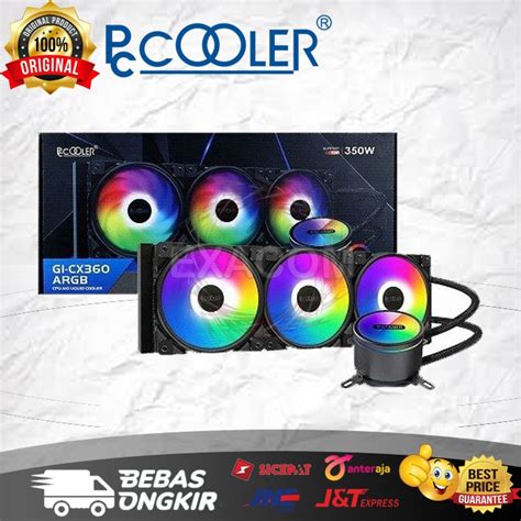 Jual Pccooler Gi Cx360 Argb 360mm Aio Cooler Aio Water Cooler
