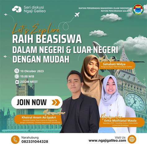 Raih Beasiswa Ke Luar Negeri And Dalam Negeri Dengan Mudah Ngaji Galileo