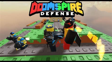 1 Spawn Tower Vs Yellow Mode Doomspire Defense Youtube