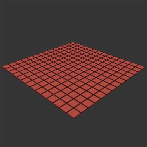 3d Model Floor Tiles Vr Ar Low Poly Cgtrader