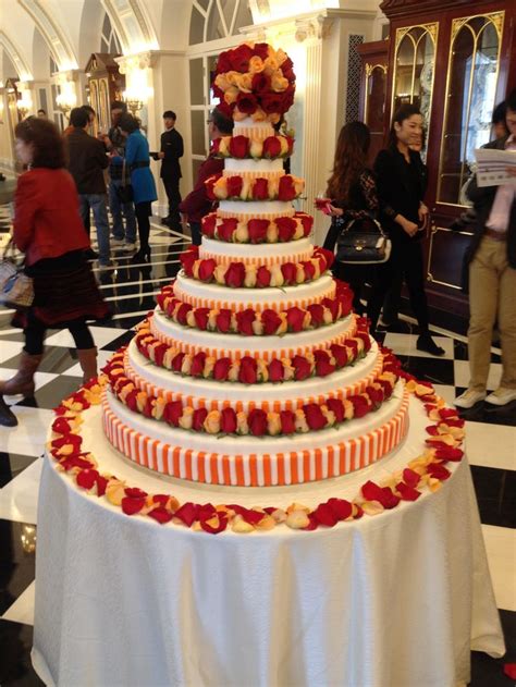 Wedding Fair At Ritz Carlton Tianjin Christmas Cake Wedding Fair Cake