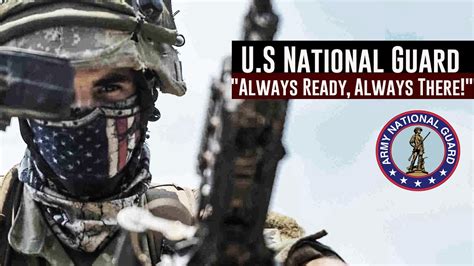 United States National Guard Always Ready Always There Youtube