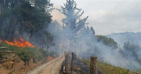 Decretan Alerta Roja Para Santa Juana Por Incendio Forestal Sabescl