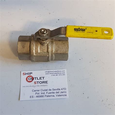 1 Ball Valve Dn25 Brass
