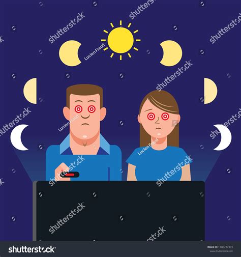 Couple Binge Watching Television Show Via On Royalty Free Stock