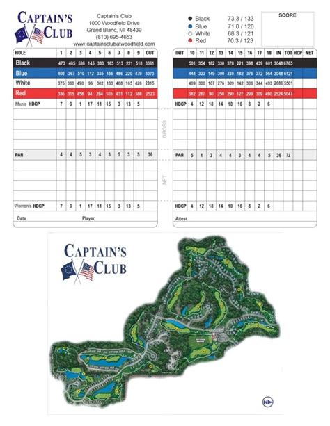 Course Details | The Captain’s Club Golf & Event Center