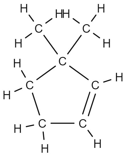 Draw The Structure Of 3 3 Dimethylcyclopentene