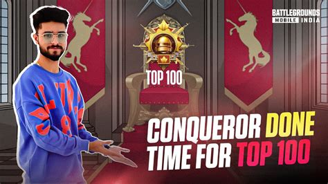 Conqueror Done Top Kab Hoga Godl Lolzzz Bgmi Live Youtube