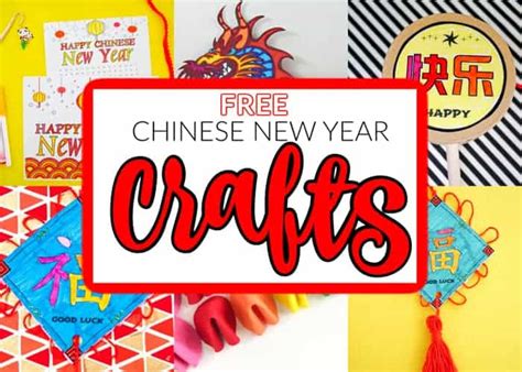 Chinese New Year Crafts for Kids - Made with HAPPY